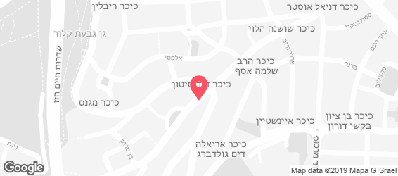 סושי רחביה - מפה