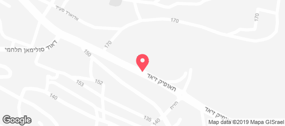 מאפיית אל תנור - מפה