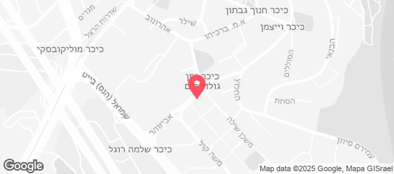 קפה הלל - מפה