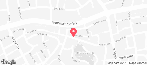 קייטרינג מור וקינמון - מפה