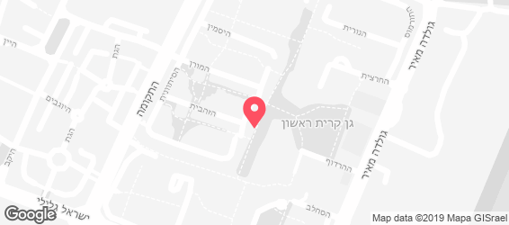 פיצה פצץ ראשון לציון - מפה