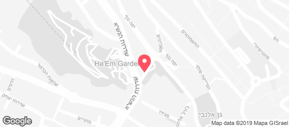 פיצה פנורמה - מפה