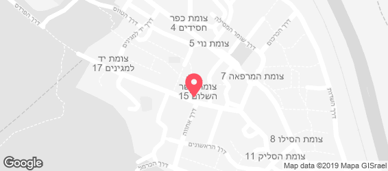 קפה גרג - מפה