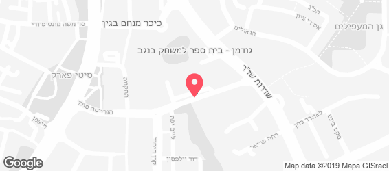 תל אביב קפה בר - מפה