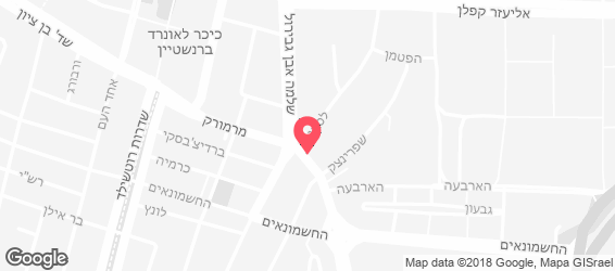 פיליפ - פיצה צרפתית - מפה