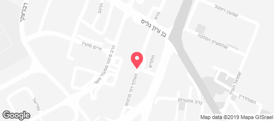 קייטרינג לאזכרות - מפה