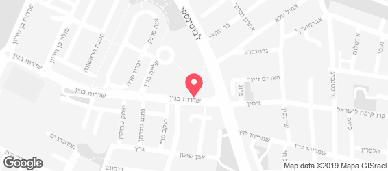 הבגט הלוהט  - מפה
