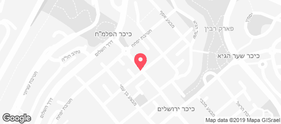 פיצה בריבוע  - מפה