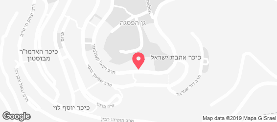 קייטרינג כתר - מפה