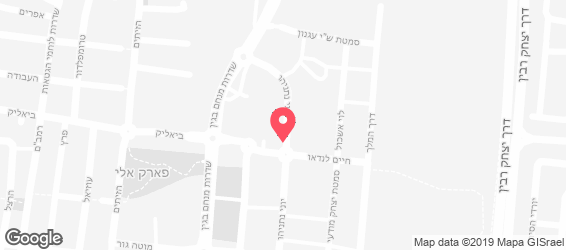 הטאבון והמנגל - מפה