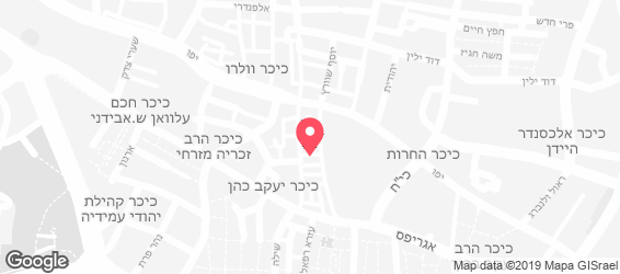 האגס 1 - צמחונית אורגנית - מפה