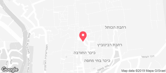 בורגרס בר - מפה