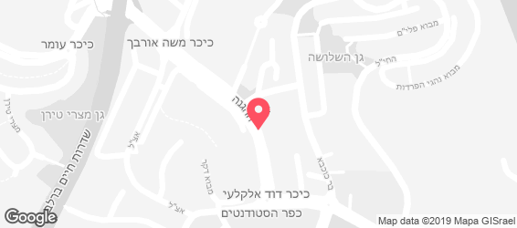 בורגרס בר, הגבעה הצרפתית - מפה