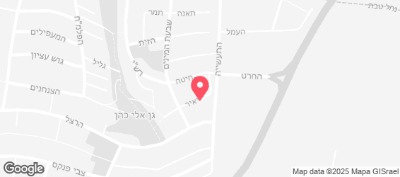 צביה וישראל אשרף - מפה