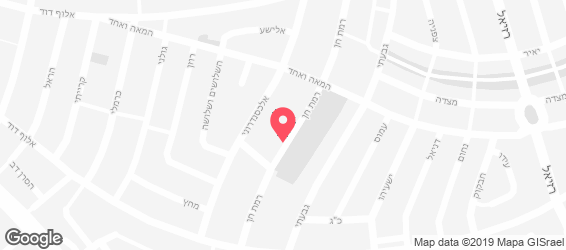 מזנון חן - מפה