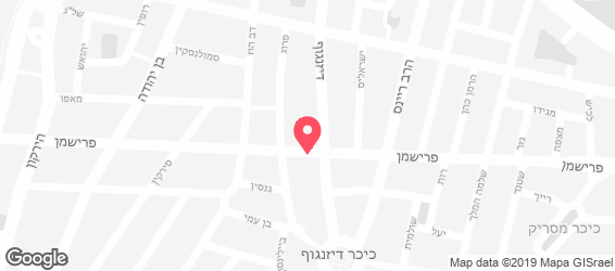 סביח פרישמן - מפה