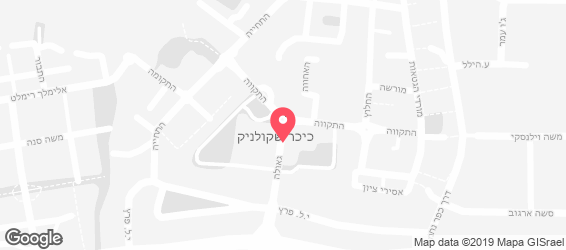 פיצה שעורה - מפה