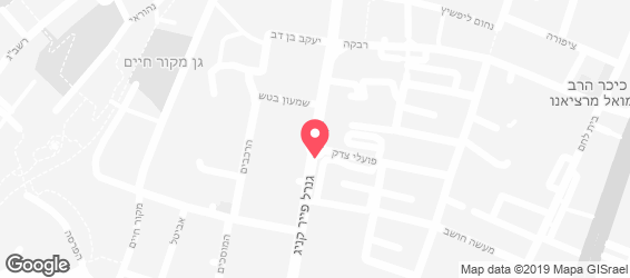 פלאפל דל קלוריות - מפה