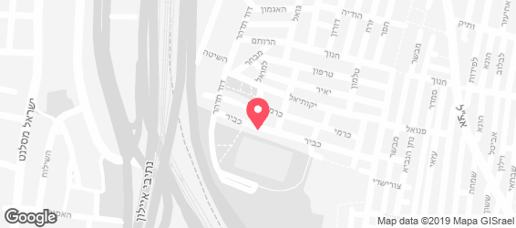 מזנון רבקה - מפה
