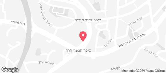 פסגת הבגט - מפה
