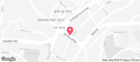 בורקס בכר - מפה