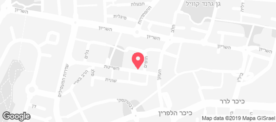 גלידריית לוקה - מפה