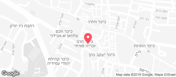 מחניודה - מפה