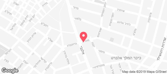 מנשה בשרים תל אביב - מפה
