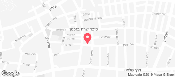 אניטה גלידה - מפה