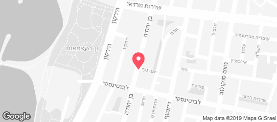 חומוסיית זחלאווי - מפה