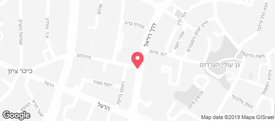 פיצה בר קזינו - מפה