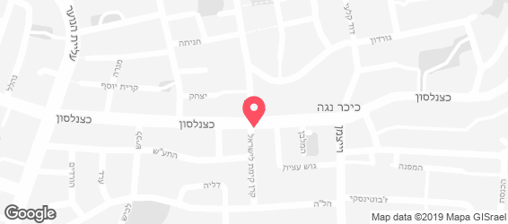 צ'יצ'ו גריל ישראלי - מפה