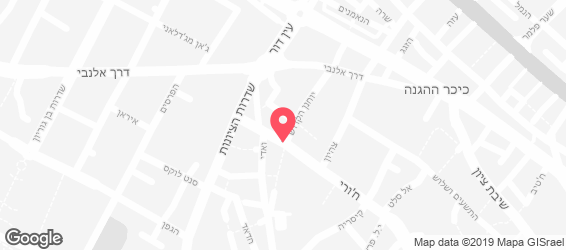 פלאפל ג'ורג' - מפה