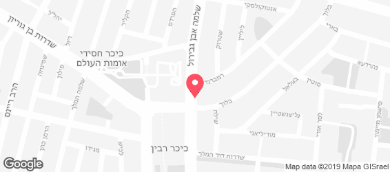 בר גוריון - מפה