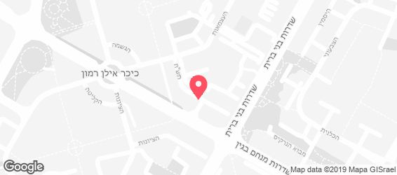 עוגות דה לה פה  - מפה