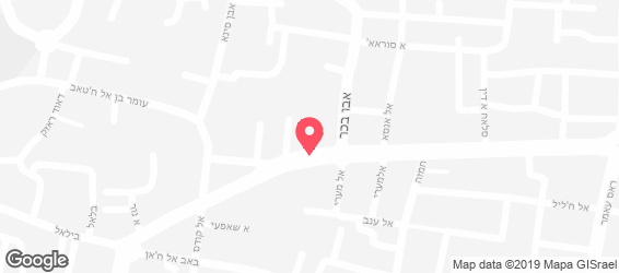 אלזעים קפה ונרגילות - מפה