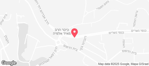 קצפת - מפה