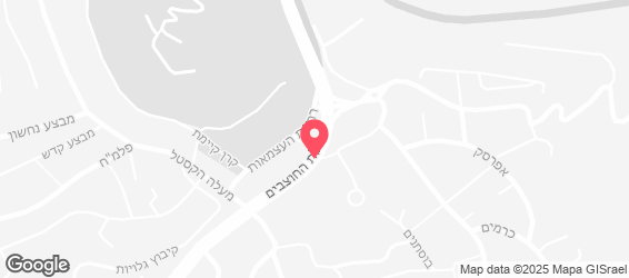 פינתי  - מפה