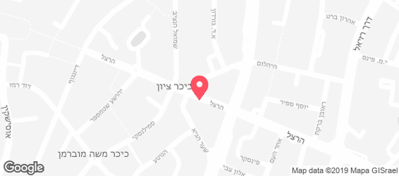 בית רצון - מפה