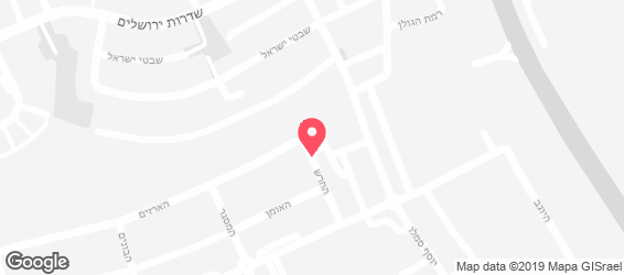 בורגרס בר - מפה בורגרס בר - מפה