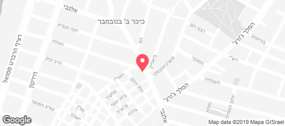 קפה שלג - מפה