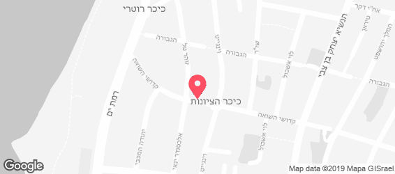 רושרי -  בוטיק מתוק - מפה