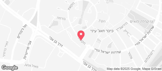 אוליבר פיצה - מפה