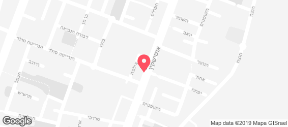 חומוס אסף - מפה