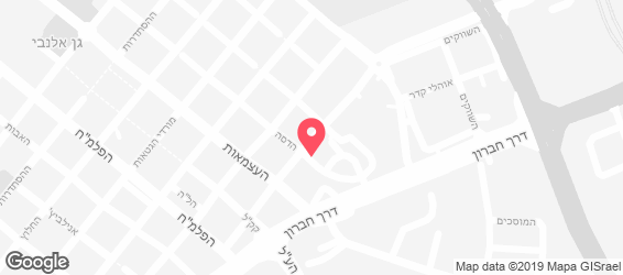 מסעדת חושים - מפה