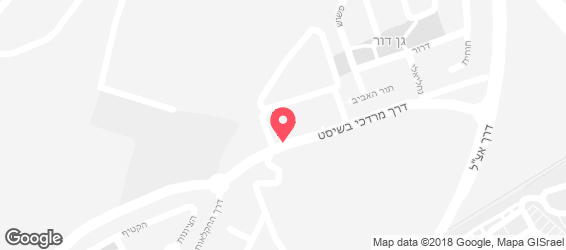 זואי-בר מסעדה - מפה