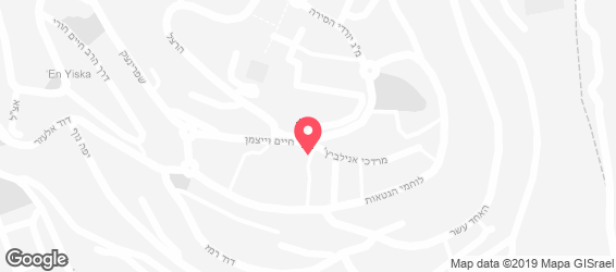 פיצה רשב"י - מפה