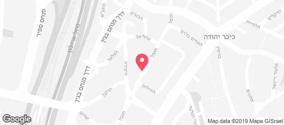 ג'ואיש ביף – הסנדוויץ היהודי - מפה