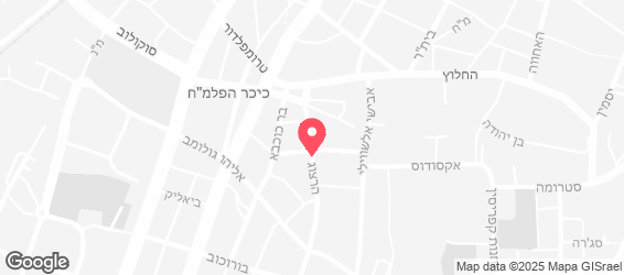 פיצה כפר רומא - מפה