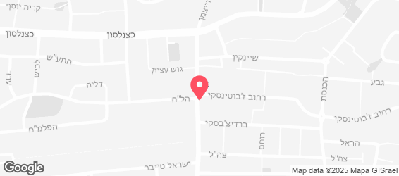 בהדונס חומוס - מפה